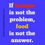 food and hunger